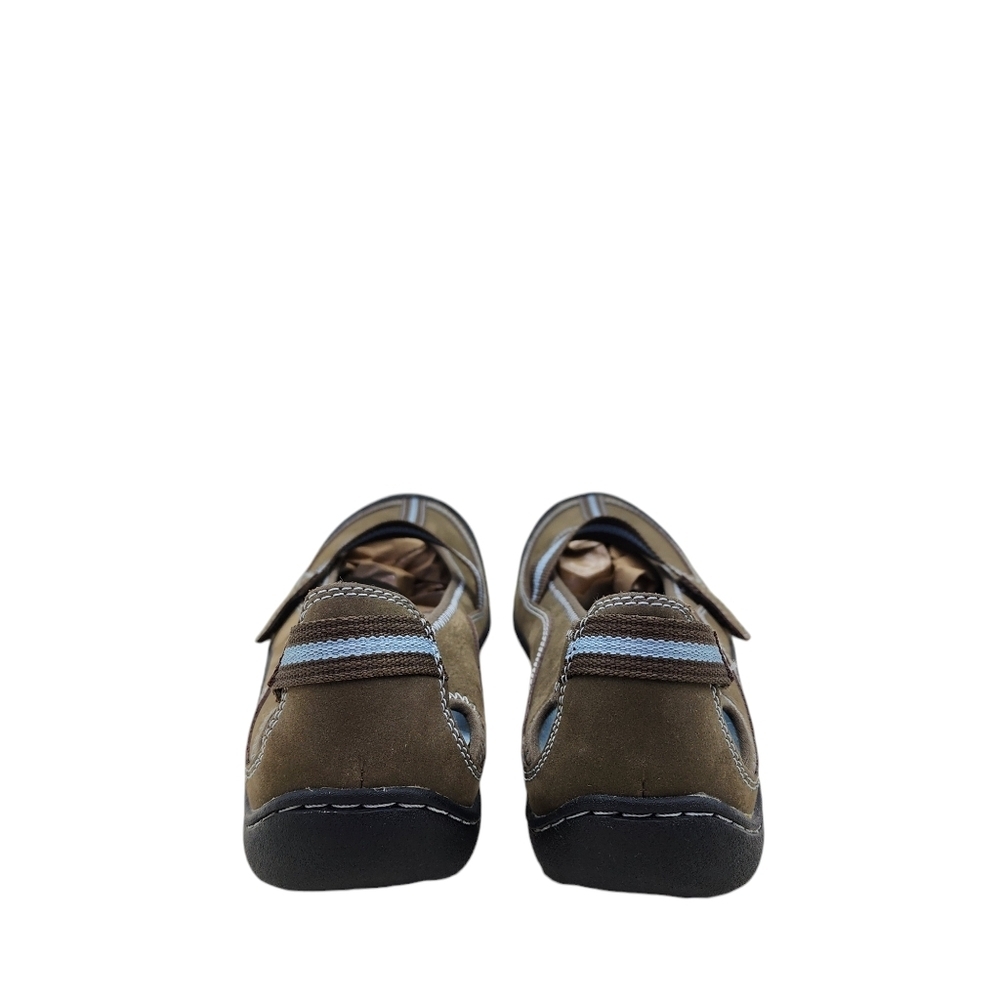Clark's Springers Women's Leather Upper Mary Jane Walking Shoes - 8 - Picture 4 of 7